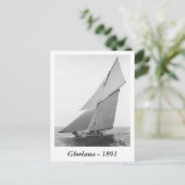 Gloriana, 1891 postkarte (Stehend Vorderseite)