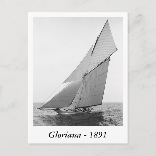 Gloriana, 1891 postkarte (Vorderseite)