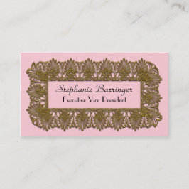 Gloriaphae Piza Elegante Beruflich Visitenkarte