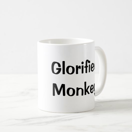 Gloried Monkey Kaffeetasse (VorderseiteRechts)