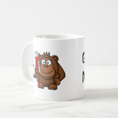 Gloried Monkey Kaffeetasse (Vorderseite Links)