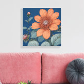Gloriescreme Leinwanddruck (Insitu (Wohnzimmer))