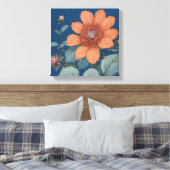 Gloriescreme Leinwanddruck (Insitu (Schlafzimmer))