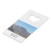 Glorieta Mesa Geldbeutel Flaschenöffner (Vorderseite Schrägansicht)