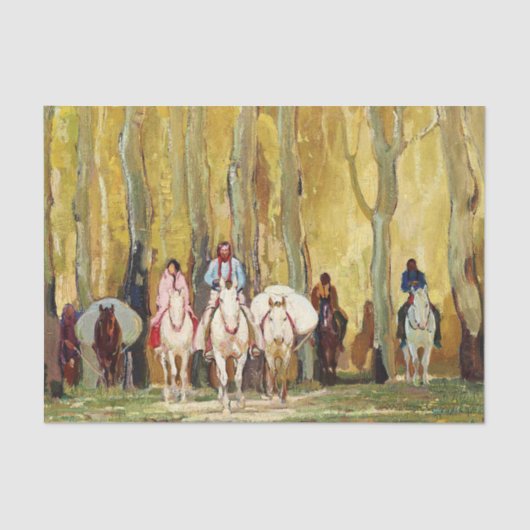 "Glorietta" von W. Herbert Dunton Seidenpapier (Vorderseite)