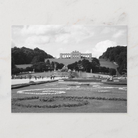 Gloriette Postkarte (Vorderseite)