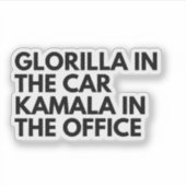 Glorilla und Kamala Aufkleber (Vorderseite)