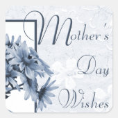 Gloriosa Daisies Quadratischer Aufkleber (Vorderseite)