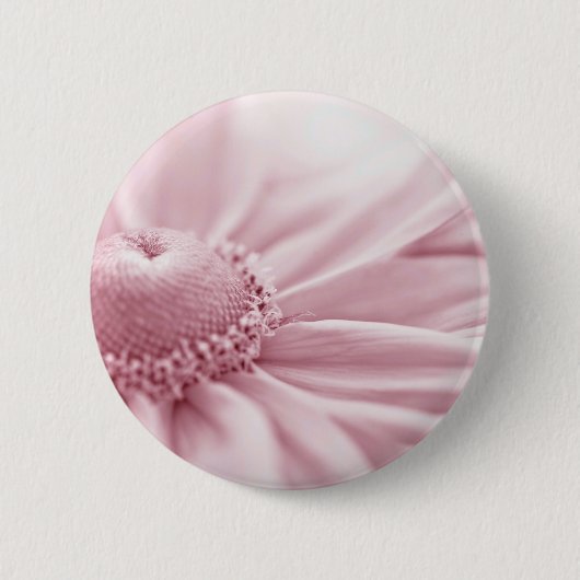 Gloriosa Daisy Macro Button (Vorderseite)