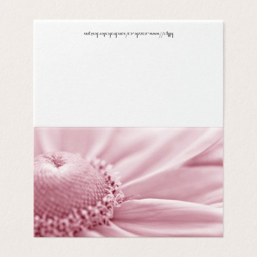 Gloriosa Daisy Macro Card (Außenseite Aufgefaltet)