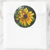 Gloriosa Daisy Multiple Petals Runder Aufkleber (Tasche)