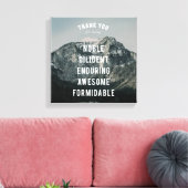 Glorious Altitude #2 (12x12) Leinwanddruck (Insitu (Wohnzimmer))