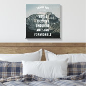 Glorious Altitude #2 (12x12) Leinwanddruck (Insitu (Schlafzimmer))