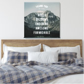 Glorious Altitude #2 (24x24) Leinwanddruck (Insitu (Schlafzimmer))