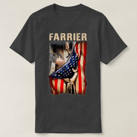 Glorious American Farrier T T-Shirt (Design vorne)