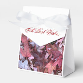 Glorious Autumn on a Favor Box (3) Geschenkschachtel