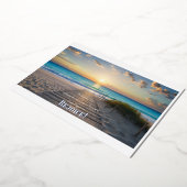 Glorious Beach Image mit den Philippinen 4:4 Freud Folieneinladung (Gedreht)