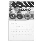 GLORIOUS BLACK & WHITE FOTO CALENDAR - Kelly Wine Kalender (Feb 2027)