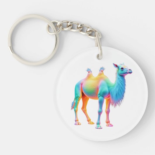 Glorious Camel Art Schlüsselanhänger (Vorderseite)