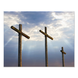 Glorious Cross Foto Print