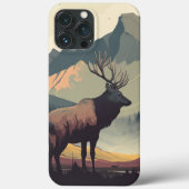 Glorious Elk iPhone Case (Rückseite)