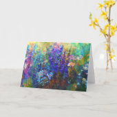 Glorious Garden Blume Karte Alte Mode (Gelbe Blume)