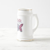 Glorious GIGI 2020 Butterfly Bierglas (VorderseiteRechts)
