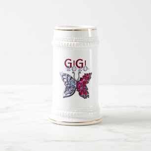 Glorious GIGI 2020 Butterfly Bierglas