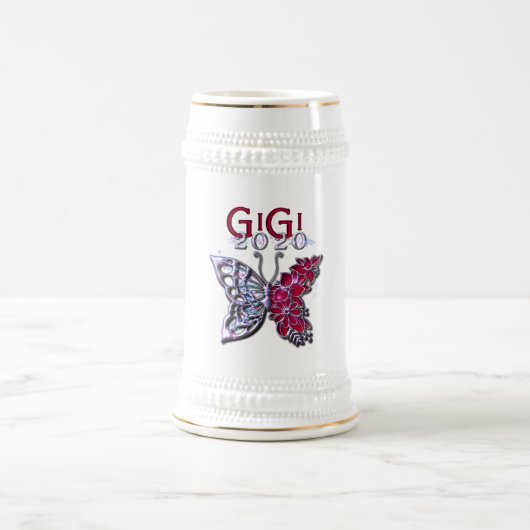 Glorious GIGI 2020 Butterfly Bierglas (Mittel)