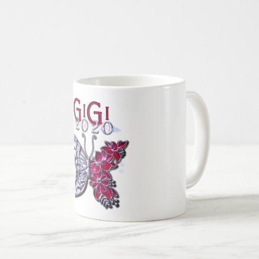 Glorious GIGI 2020 Butterfly Kaffeetasse (VorderseiteRechts)