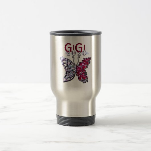 Glorious GIGI 2020 Butterfly Reisebecher (Mittel)