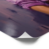 Glorious Gingham: Cowgirl Wall Art Poster (Ecke)