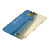 Glorious Goa - Kühe am Strand in South Goa Magnet (Linke Seite)