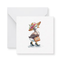 Glorious Goose Postcard Style