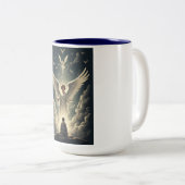 Glorious Heavenly Angels Coffee Mug Zweifarbige Tasse (VorderseiteRechts)