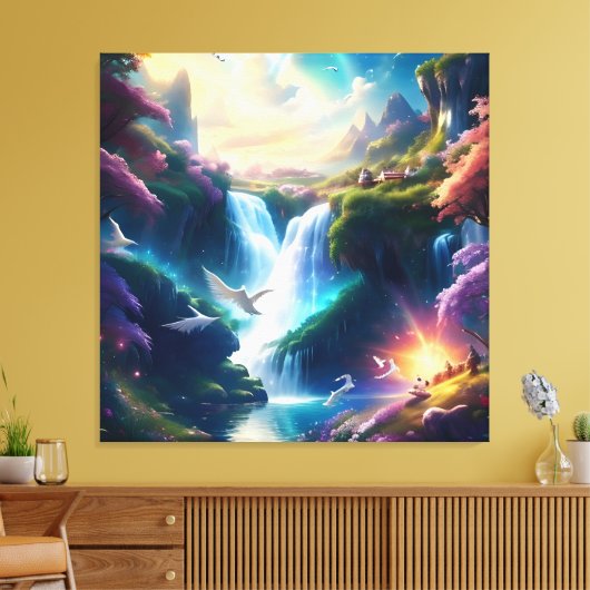 Glorious Himmlisch Beautiful Landschaft 2 Leinwanddruck (Insitu (Wohnzimmer))