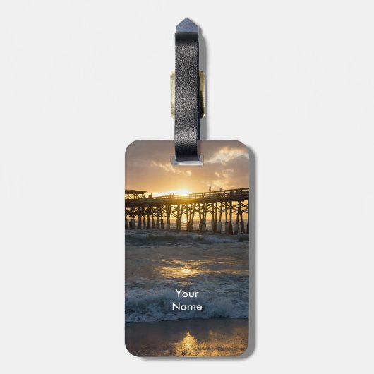 Glorious Kakao Gepäckanhänger (Rückseite vertikal)