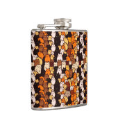 Glorious Katzen Muster .. Kawaii doodle art Flachmann (Rechts)