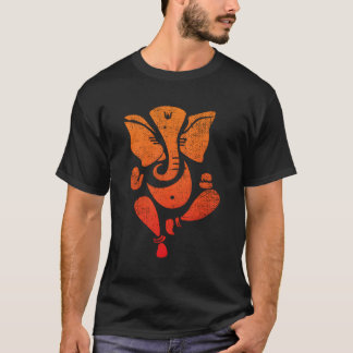 Glorious Lord Ganesha im Vintagen Stil T-Shirt