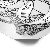 Glorious Medium Print in Grau Fotodruck (Ecke)