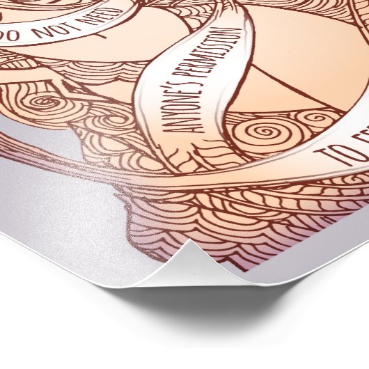 Glorious Medium Print in Lilac Fotodruck (Ecke)