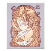 Glorious Medium Print in Lilac Fotodruck (Vorne)