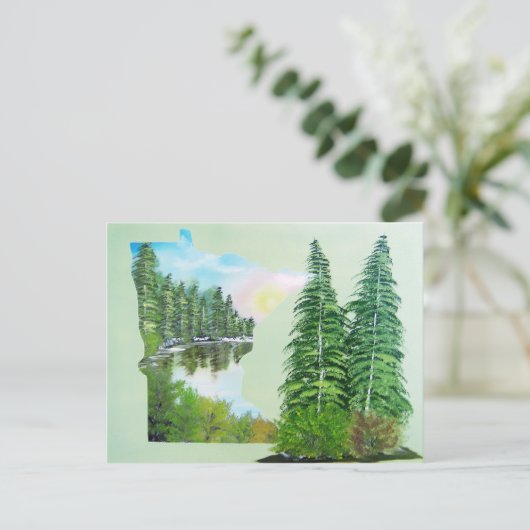 Glorious Minnesota Postcard Postkarte (Stehend Vorderseite)