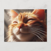 Glorious Orange Cat! Postkarte (Vorderseite)