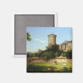 Glorious Past (mittelalterliche Büste) (Vintage Ku Magnet (Vorderseite/Rückseite)