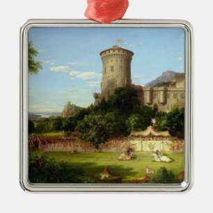 Glorious Past (mittelalterliche Büste) (Vintage Ku Ornament Aus Metall