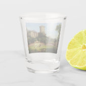 Glorious Past (mittelalterliche Büste) (Vintage Ku Schnapsglas (Rückseite)