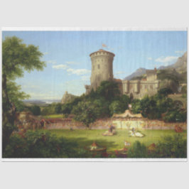 Glorious Past (mittelalterliche Büste) (Vintage Ku Seidenpapier