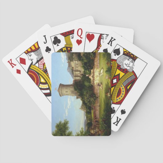 Glorious Past (mittelalterliche Büste) (Vintage Ku Spielkarten (Rückseite)