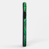 Glorious Peacock Feathers Case-Mate iPhone Hülle (Hinten/Rechts)